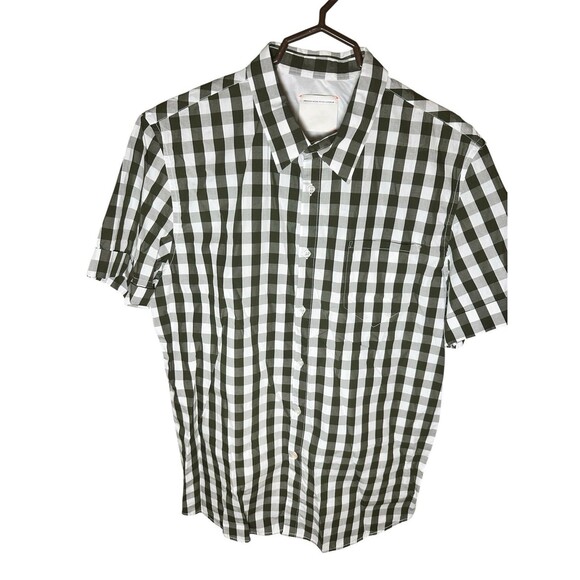 Premium Mood Denim Superior Men’s XXL Button Down Black White Gray Plaid Shirt - Picture 1 of 8